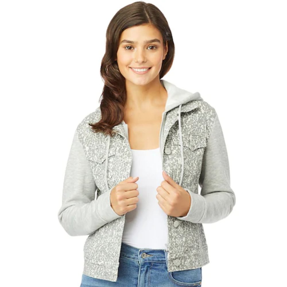 Juniors' Wallflower Dreamer Printed Jacket